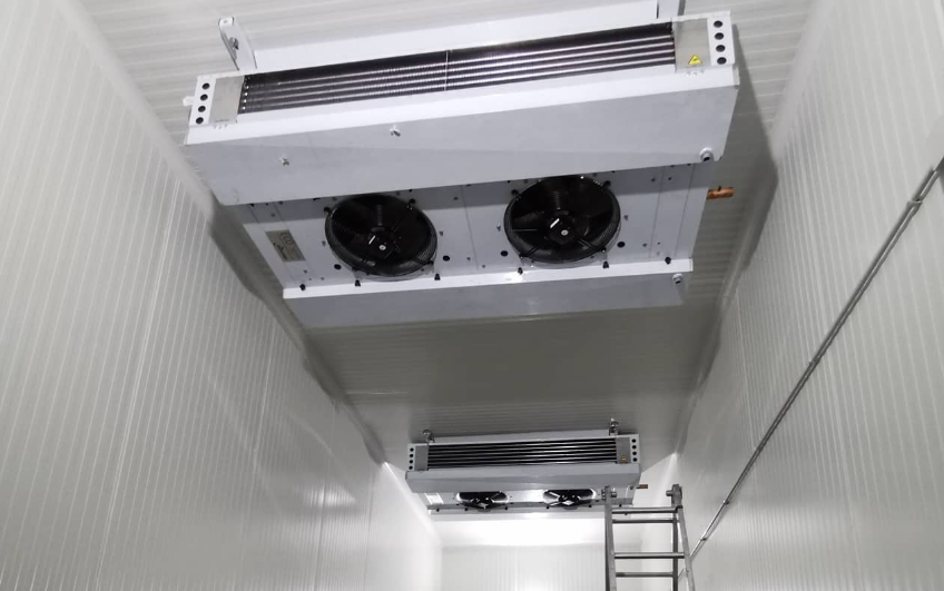 Instalación de máquinas evaporadoras de frío en Asturias 